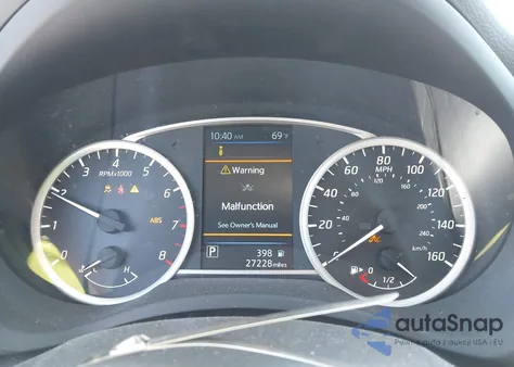 2019 Nissan Sentra Sv z USA, uszkodzony, nr VIN 3N1AB7AP3KY406613